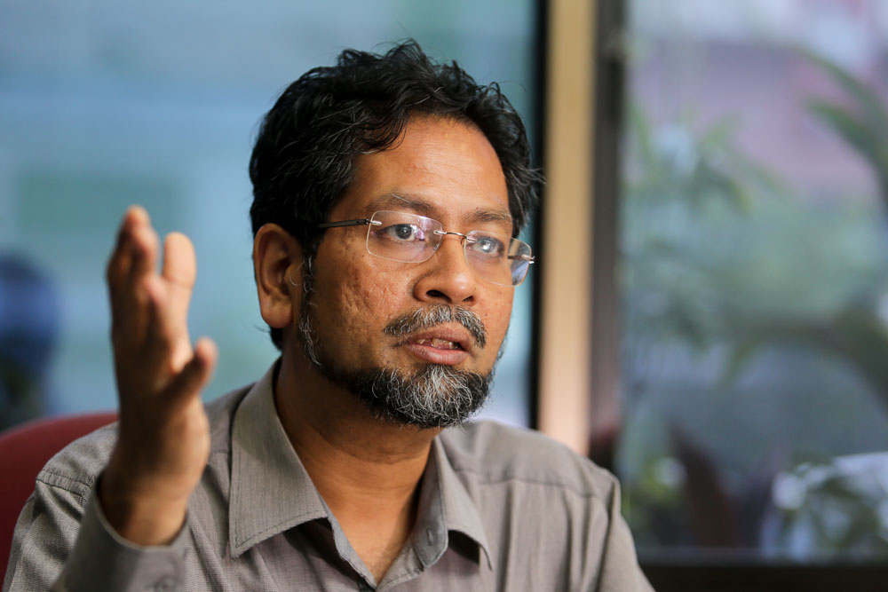 Mercy Malaysia president Datuk Dr Ahmad Faizal Mohd Perdaus speaks to Malay Mail Online during an Interview.