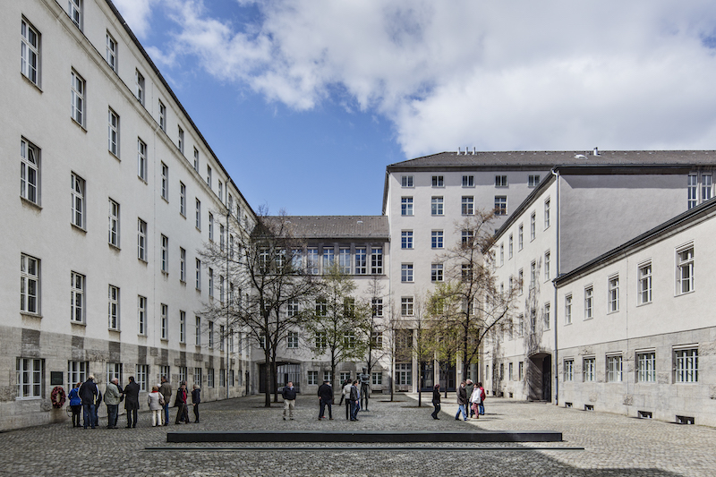 Bendlerblock, the former Nazi defence headquarters where anti-Hitler conspirators were executed in 1944, in Berlin April 20, 2016. Spending time in Berlin requires reckoning with the past, but the city has swept away its east-west divisions and carries visitors along on an optimistic wave of reinvention and renewal. — Picture by Andreas Meichsner/The New York Times