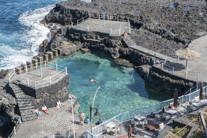 The natural pools at Charco Azul, a destination on La Palma in Spain’s Canary Islands April 2, 2016. — Picture by Tony Cenicola/The New York Times