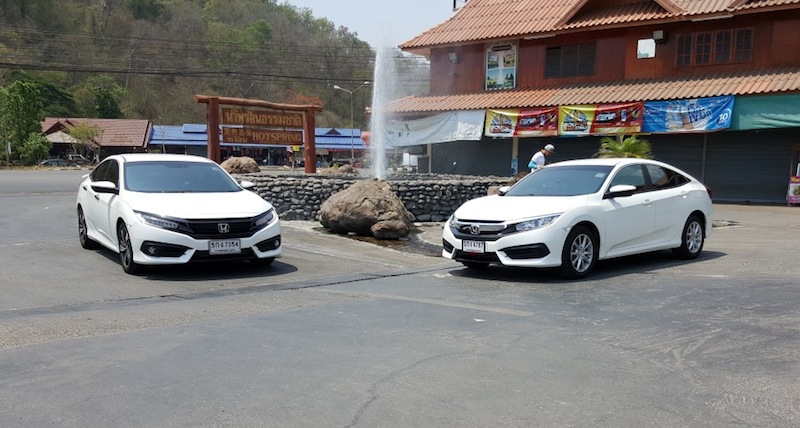 Note the black grille on the Rs model on the left. u00e2u20acu201d Picture by YS Khong