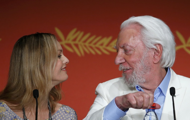 Jury members actress and singer Vanessa Paradis and actor Donald Sutherland take part in a news conference before the opening of the 69th Cannes Film Festival in Cannes, France, May 11, 2016. u00e2u20acu201d Reuters pic