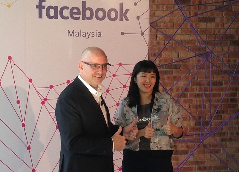 Facebooku00e2u20acu2122s vice president of Asia Pacific Dan Neary (left) and Facebook Malaysia country manager Nicole Tan. u00e2u20acu2022 DNA pic