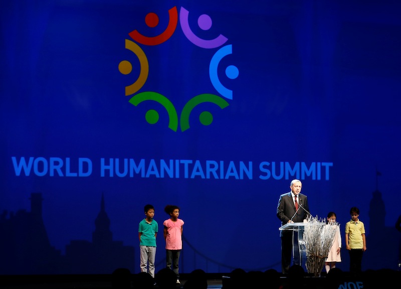 Recep Tayyip Erdogan speaks during the opening ceremony of the World Humanitarian Summit in Istanbul, Turkey, May 23, 2016. u00e2u20acu201d Reuters pic