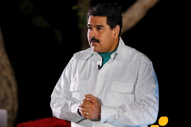 Venezuela's President Nicolas Maduro speaks during his weekly broadcast 'en contacto con Maduro' (In contact with Maduro), in Margarita Island, Venezuela May 3, 2016. u00e2u20acu201d Reuters pic