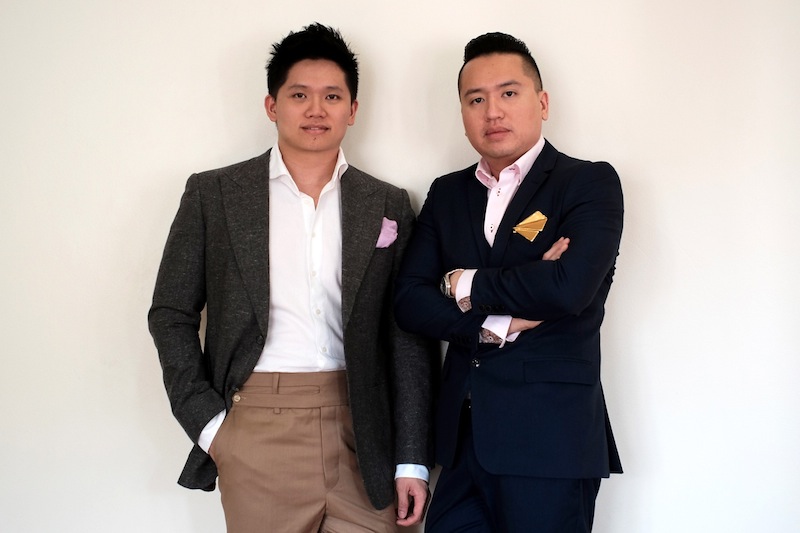 Zcova founders Low Ziyin (left) and Low Ziwei. u00e2u20acu201d DNA pic