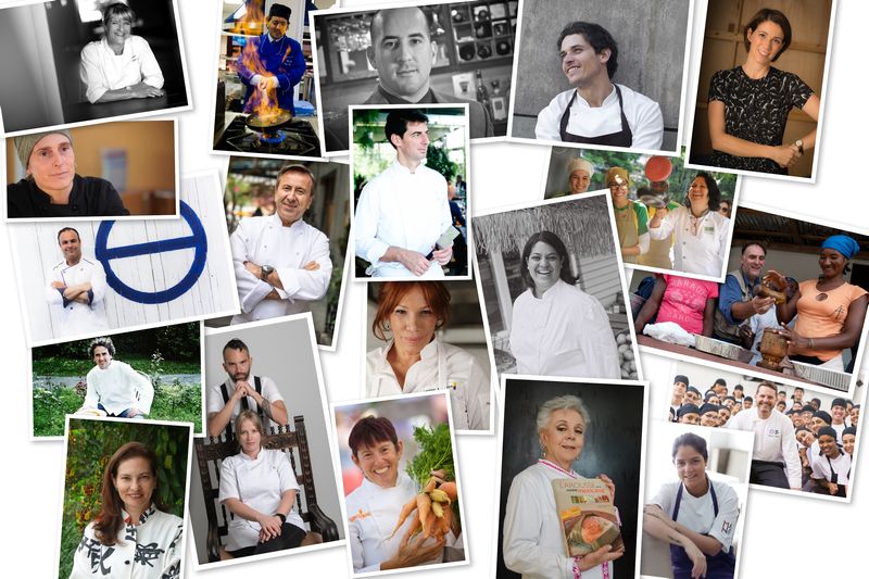 Contenders for the Basque Culinary World Prize. u00e2u20acu201d AFP pic