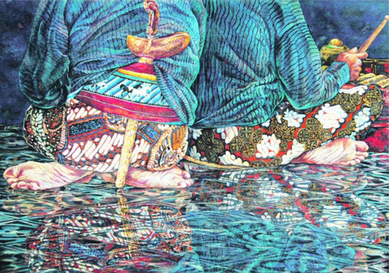 Chang Fee Ming’s ‘The Gamelan of Kraton in the Moonlight.’ — Photo courtesy of the artist via TODAY