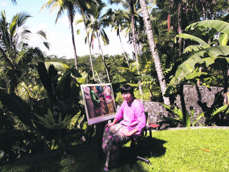 Chang Fee Ming in Tegalalang, Bali. — Photo courtesy of the artist via TODAY