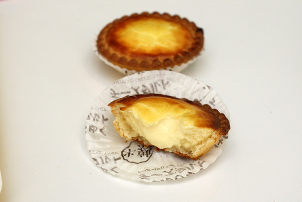 The molten core of Tokyo Secret's Hanjyuku cheese tarts