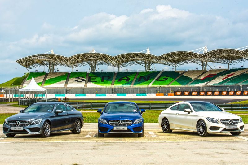 The C Class Coupe that Mercedes-Benz introduced in Malaysia, at the scene of many a Mercedes Formula One Grand Prix triumph in Sepang, outside Kuala Lumpur. u00e2u20acu201d Pictures supplied to YS Khong