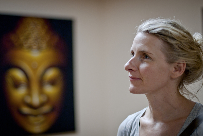 Elizabeth Gilbert, author of u00e2u20acu02dcEat, Pray, Love,u00e2u20acu2122 at her store, Two Buttons, in Frenchtown, New Jersey. u00e2u20acu201d Picture by Tom White/The New York Times