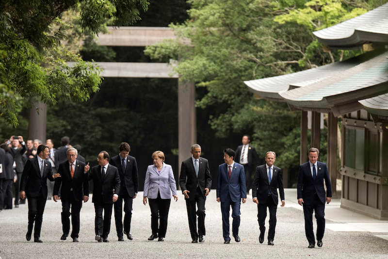 G7summit meetings. u00e2u20acu201d Reuters pic