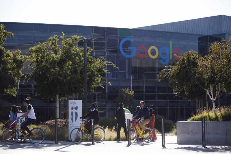 The new Google logo is seen at the Google headquarters in Mountain View, California November 13, 2015. u00e2u20acu2022 Reuters pic 