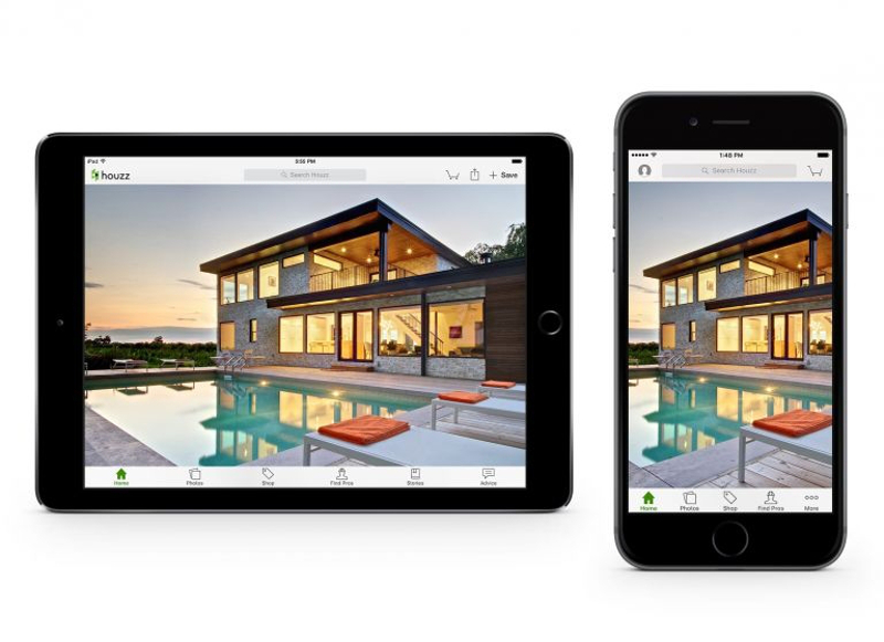 u00e2u20acu02dcHouzzu00e2u20acu2122 is currently available in mobile, tablet and desktop formats. u00e2u20acu201d Picture by Houzz via AFP