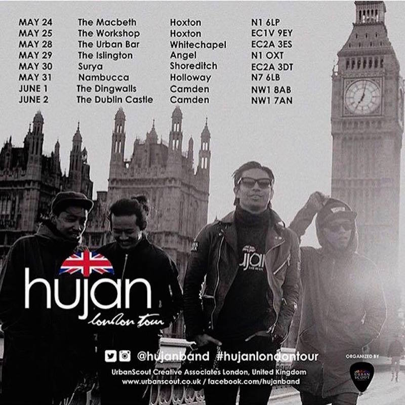 The tour schedule. — TheHive.Asia pic