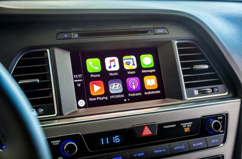 Hyundai adds Apple Carplay support to the 2016 Sonata. u00e2u20acu2022 AFP pic