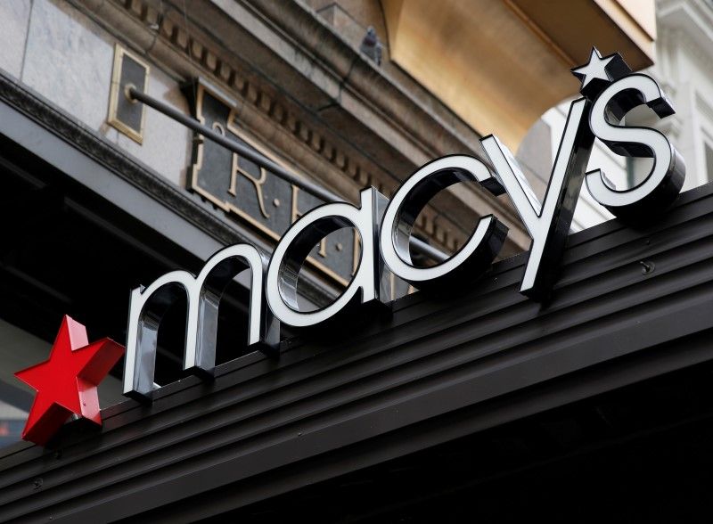 A sign that marks the Macy's store is seen at the Herald Square location in New York.u00e2u20acu2022 Reuters pic