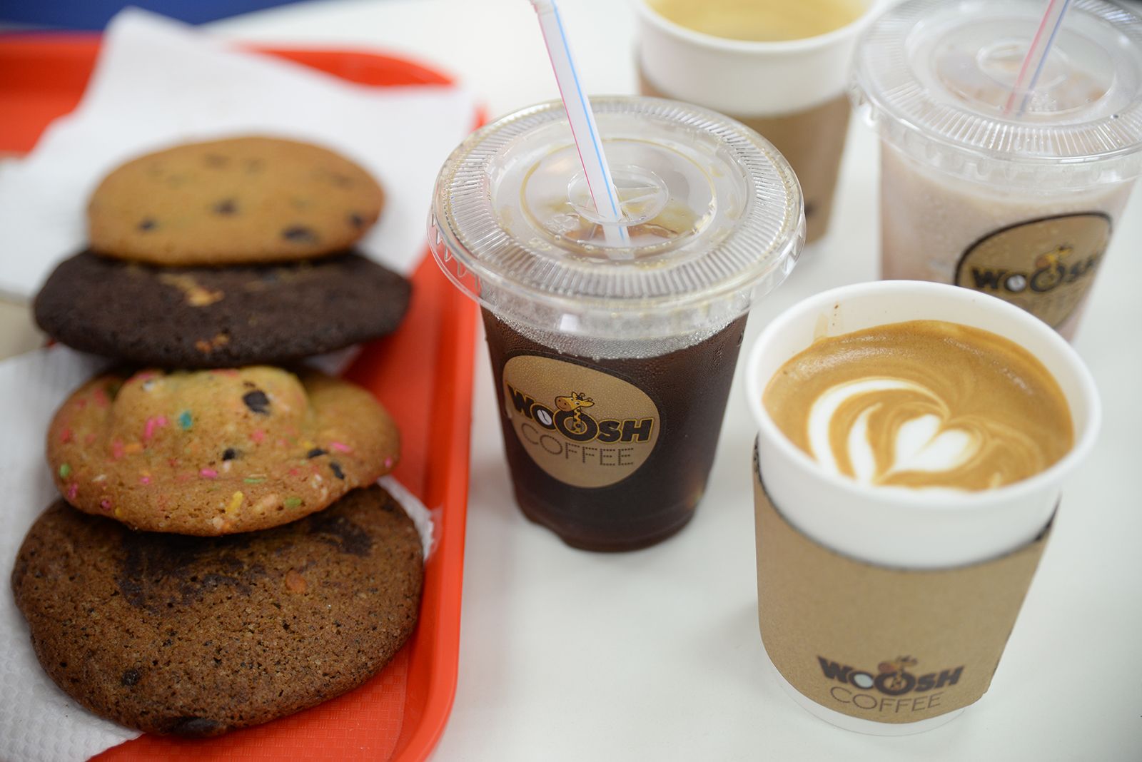 Homebaked cookies and coffee at Woosh Cafe. u00e2u20acu2022 Picture by KE Ooi