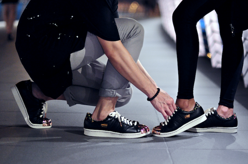 Limited EDT worked with Adidas to produce this limited edition pair of shoes last year just for the Singapore market. — Handout via TODAY