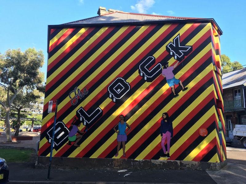 Street art in Redfern. — TODAY pic