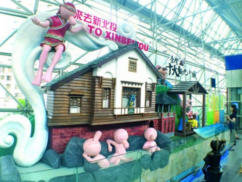 Head to Xin Beitou for a soak in the hot springs. ― Picture by Peter Yeo/TODAY