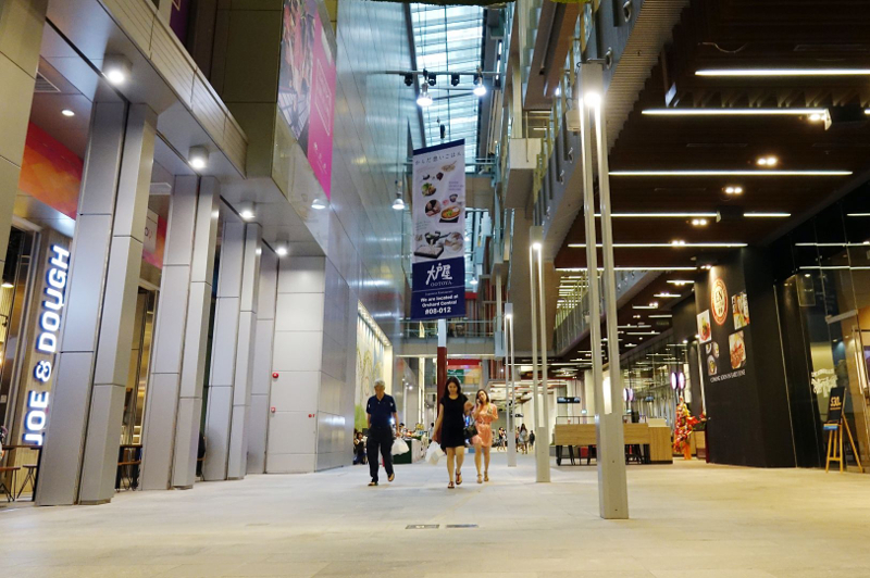 Orchard Central shopping mall on a Wednesday at 4pm. Several malls along Orchard Road are quiet, with few shoppers in sight. u00e2u20acu201d Picture by Raj Nadarajan/TODAY