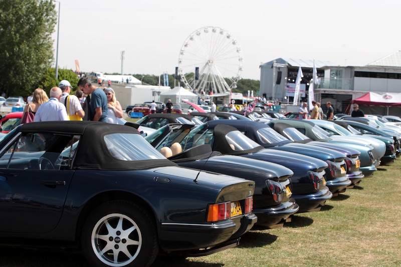 TVR Car Club at the Silverstone Classic festival. u00e2u20acu201d AFP pic