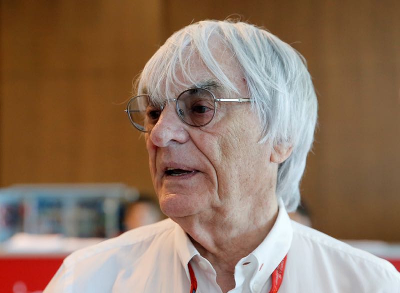 F1 supremo Bernie Ecclestone speaks to the media during the Formula One Grand Prix of Europe in Baku, Azarbaijan on June 18, 2016. u00e2u20acu201d Reuters pic