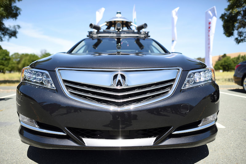 An autonomous version of Acurau00e2u20acu2122s RLX Sport Hybrid SH-AWD is pictured during a media tour of carmaker Hondau00e2u20acu2122s testing grounds at the GoMentum Station autonomous vehicle test facility in Concord, California June 1, 2016. u00e2u20acu201d Reuters pic