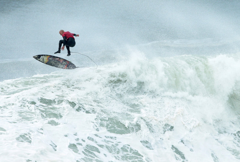 Australian surfer Justin Allport escapes a wave during the Cape Fear surfing tournament in heavy seas off Sydneyu00e2u20acu2122s Cape Solander in Australia, June 6, 2016. u00e2u20acu201d Reuters pic