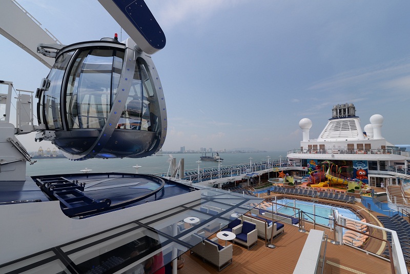 Royal Caribbean's newest billion-dollar ship, Ovation of the Seas. u00e2u20acu201d Picture by Steven K.E.Ooi