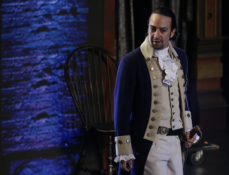 Lin-Manuel Miranda from u00e2u20acu02dcHamiltonu00e2u20acu2122 performs during the American Theatre Wingu00e2u20acu2122s 70th annual Tony Awards in New York, US, June 12, 2016. u00e2u20acu201d Reuters pic