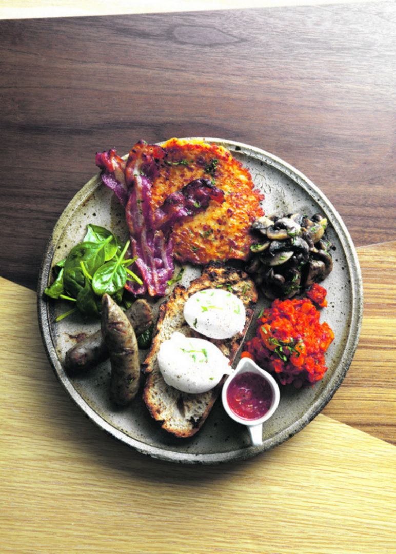 Common Man Coffee Roasters’ Full Breakfast. — Picture courtesy of Common Man Coffee Roasters