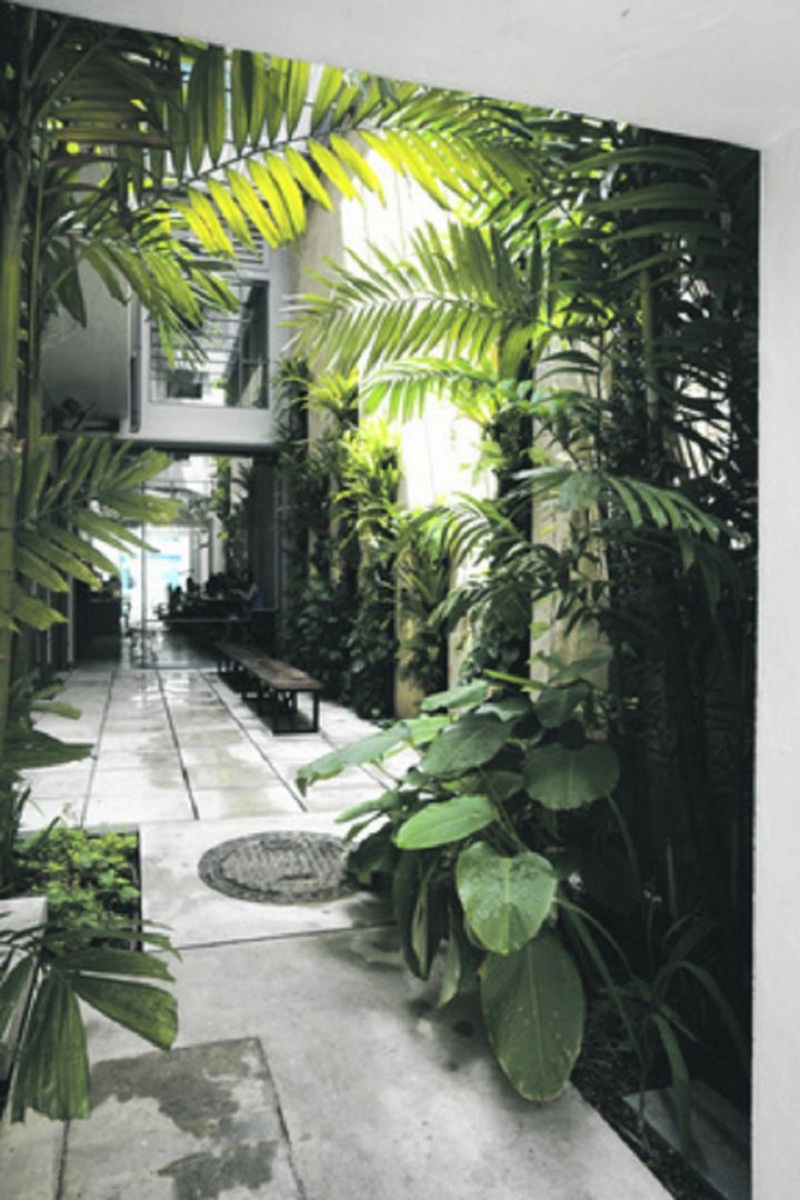 The courtyard at Punch. — Picture courtesy of Punch