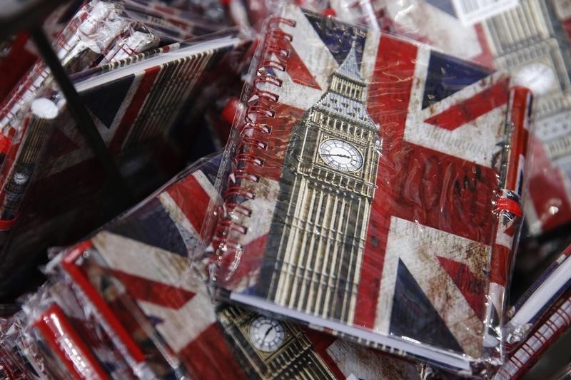 Union flags and the Big Ben clocktower cover notebooks are seen on sale in London, Britain, Thursday December 17, 2015. u00e2u20acu201d Reuters pic