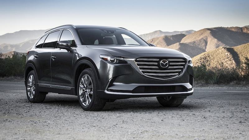 In a undated handout photo, the 2017 Mazda CX-9 Signature. u00e2u20acu201d NYT pic