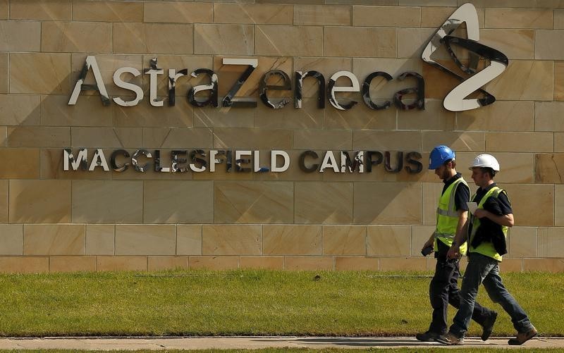 A sign is seen at an AstraZeneca site in Macclesfield, central England May 19, 2014. u00e2u20acu201d Reuters pic