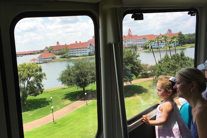 A mother and child look over the The Grand Floridian resort and Seven Seas Lagoon as they take the monorail around the Walt Disney World resort in Orlando, Florida June 15, 2016. u00e2u20acu201d Reuters pic