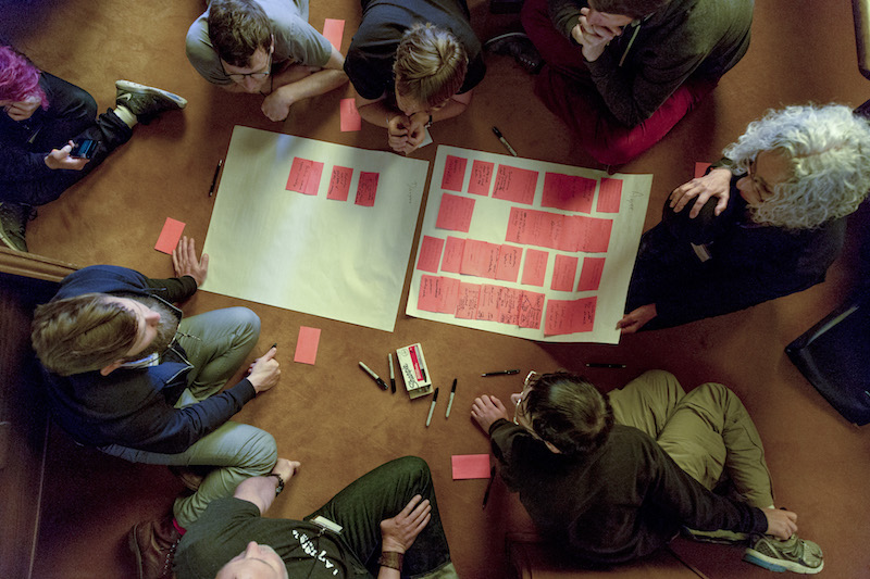 The Decentralised Web Summit, where some of the top computer scientists gathered to discuss a new phase for the Internet, in San Francisco June 7, 2016. u00e2u20acu201d Picture by Jason Henry/The New York Times