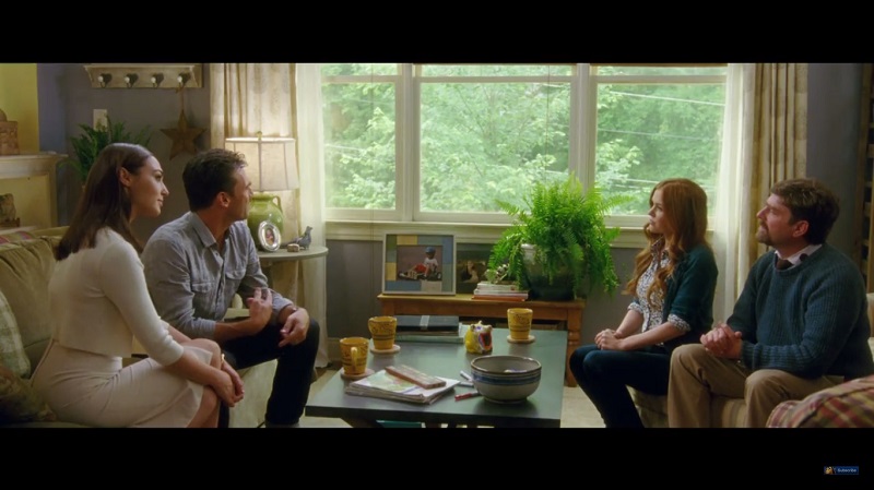 Gal Gadot, Jon Hamm, Zach Galifianakis and Isla Fisher star in upcoming comedy ‘Keeping Up With the Joneses’.