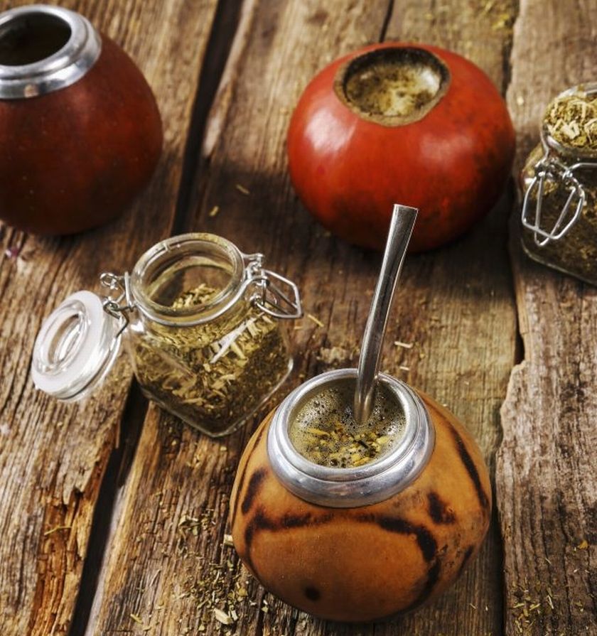 The mate infusion is consumed by sucking on a metal straw called a bombilla. u00e2u20acu201d Afp-Relaxnews pic