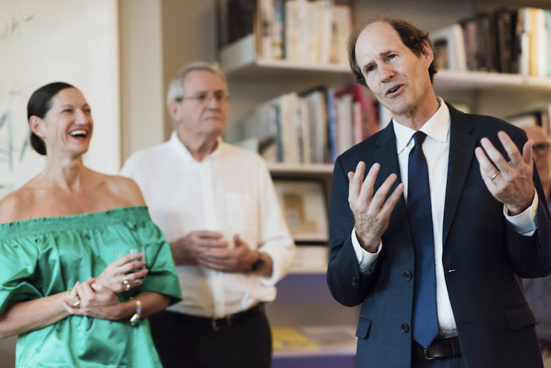 Cass Sunstein, a professor at Harvard Law School, at a party to celebrate his new book, u00e2u20acu02dcThe World According to Star Wars,u00e2u20acu2122 in New York May 31, 2016. u00e2u20acu201d Picture by Shawn Brackbill/The New York Times