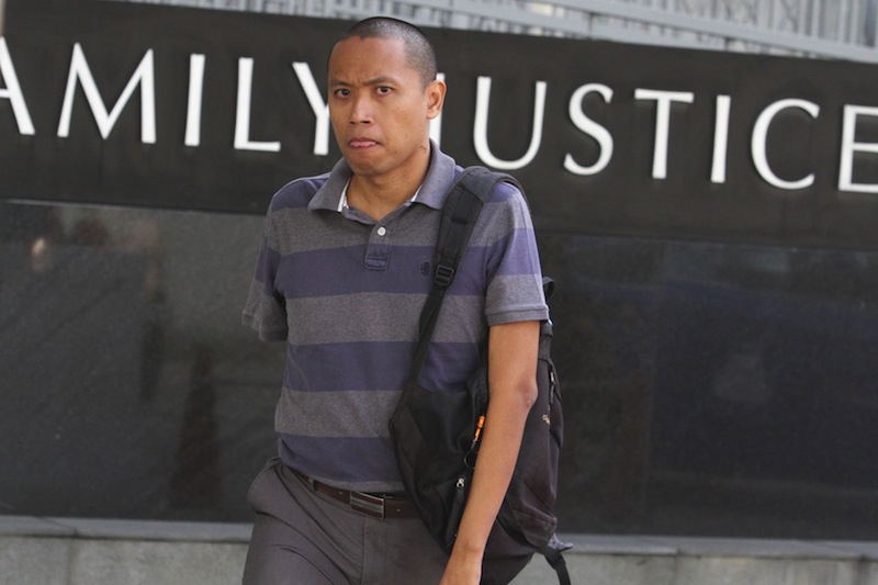 Adam Kamis arriving at State Courts on June 20. u00e2u20acu201d TODAY pic