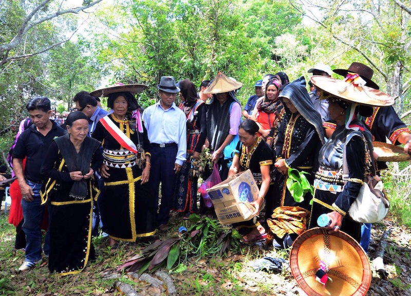 Most Bobohizans are women as traditionally, men were the hunters.