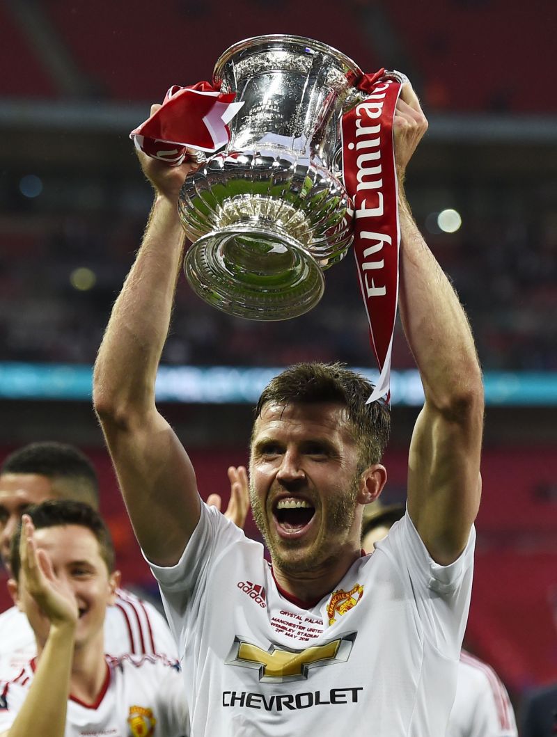 Cup night at Wembley Stadium, a ‘special moment’ for Carrick. — Reuters file pic