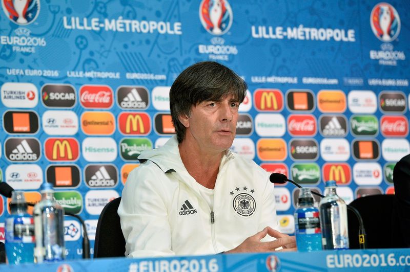 Germany coach Joachim Loew at a news conference in Lille June 25, 2016. u00e2u20acu201d Reuters pic