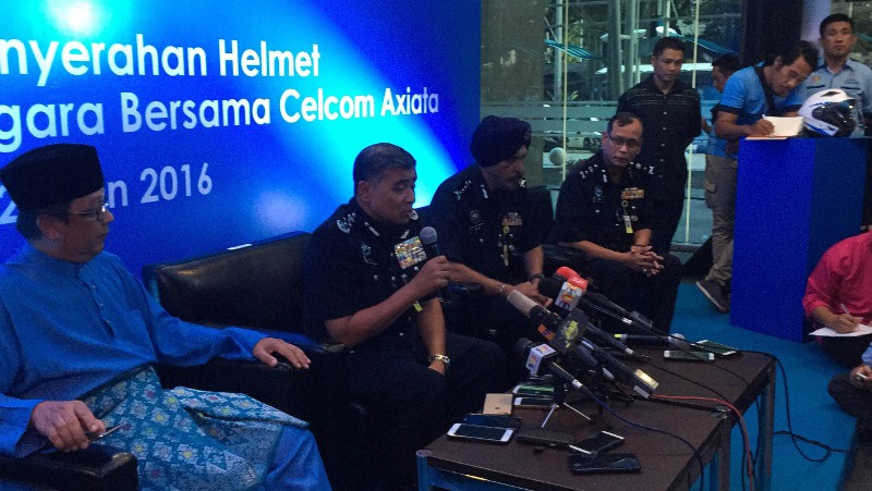 Inspector General of Police (IGP) Tan Sri Khalid Abu Bakar at an event at Menara Celcom, Kuala Lumpur June 29, 2016. u00e2u20acu201d Picture by Kamles Kumar