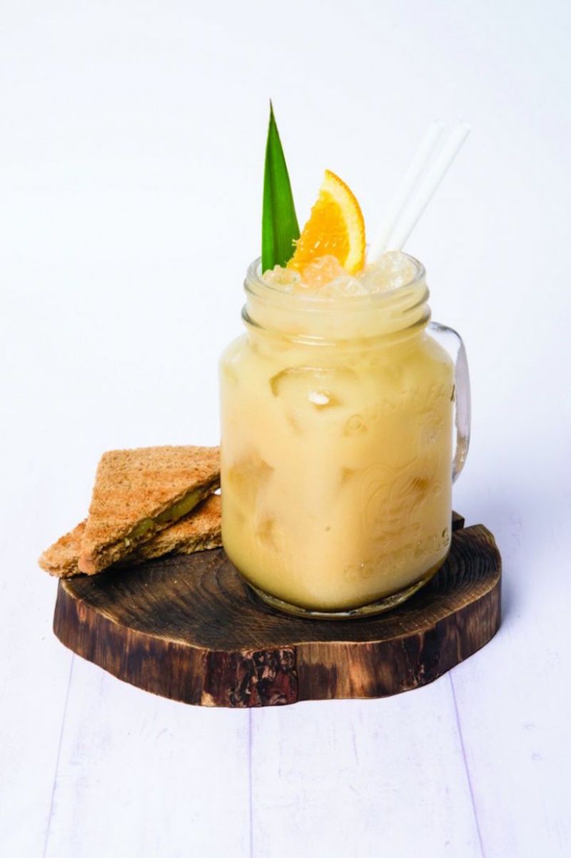 Kiasu Kaya, with flavours of pandan and coconut, is one of the DFS Cocktail Festival’s signature cocktails. — Handout via TODAY