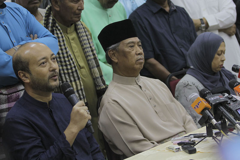 Datuk Seri Mukhriz Mahathir speaks during a press conference in Kuala Lumpur June 26, 2016. u00e2u20acu201d Picture by Yusof Mat Isa