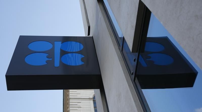 The logo of the Organisation of the Petroleum Exporting Countries (Opec) at its headquarters in Vienna, Austria March 21, 2016. u00e2u20acu201d Reuters pic
